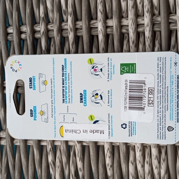 New! Popsockets: Pop Grip with FRIENDS logo - Picture 7 of 8